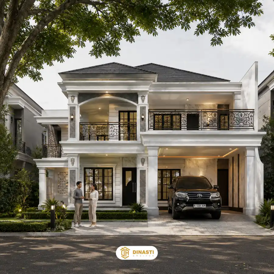 16 Desain Rumah Klasik